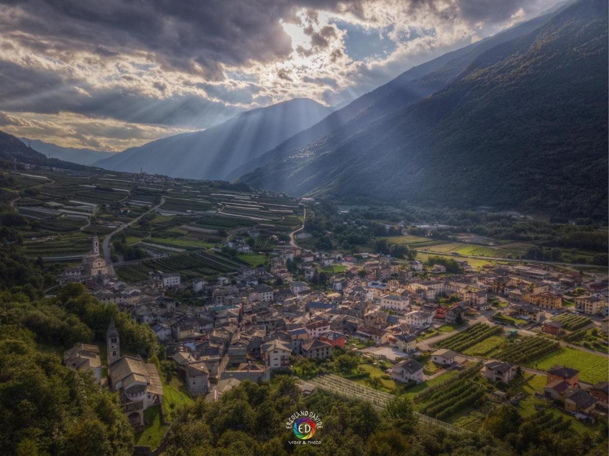 Villa Santa Maria Lovero Valtellino Bagian luar foto